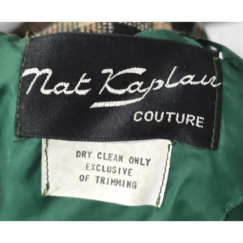 Unique Nat Kaplan Couture Winter Dress - Picture 6 of 10